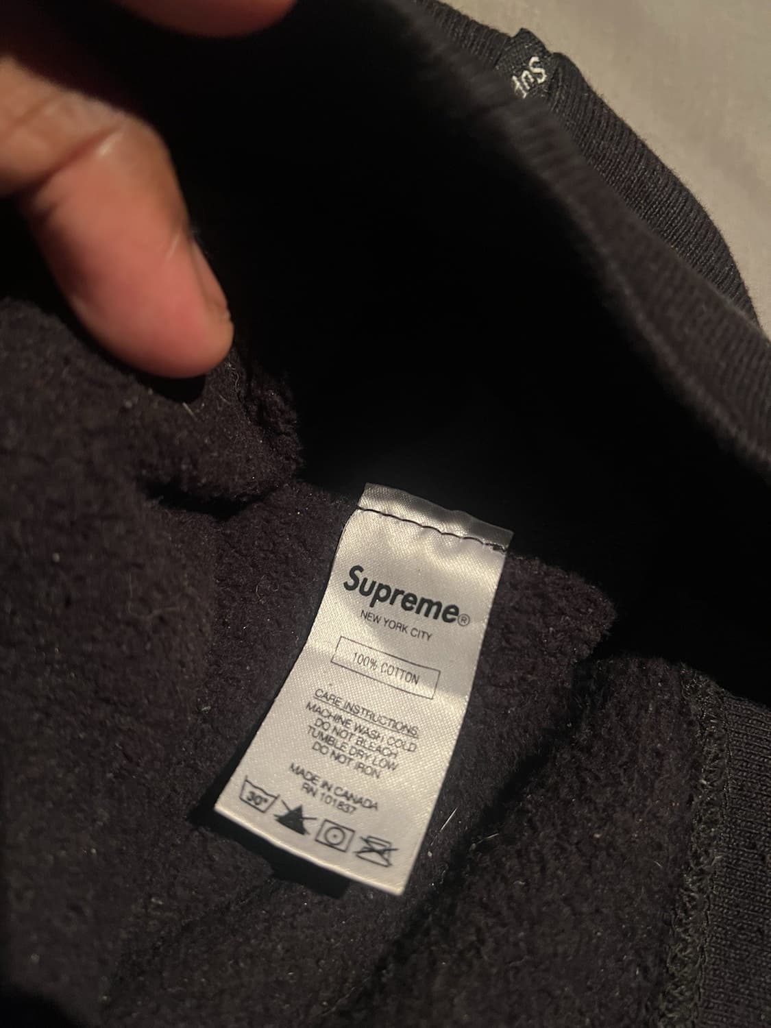 19FW 슈프림 S 로고 후드티 상품이미지7