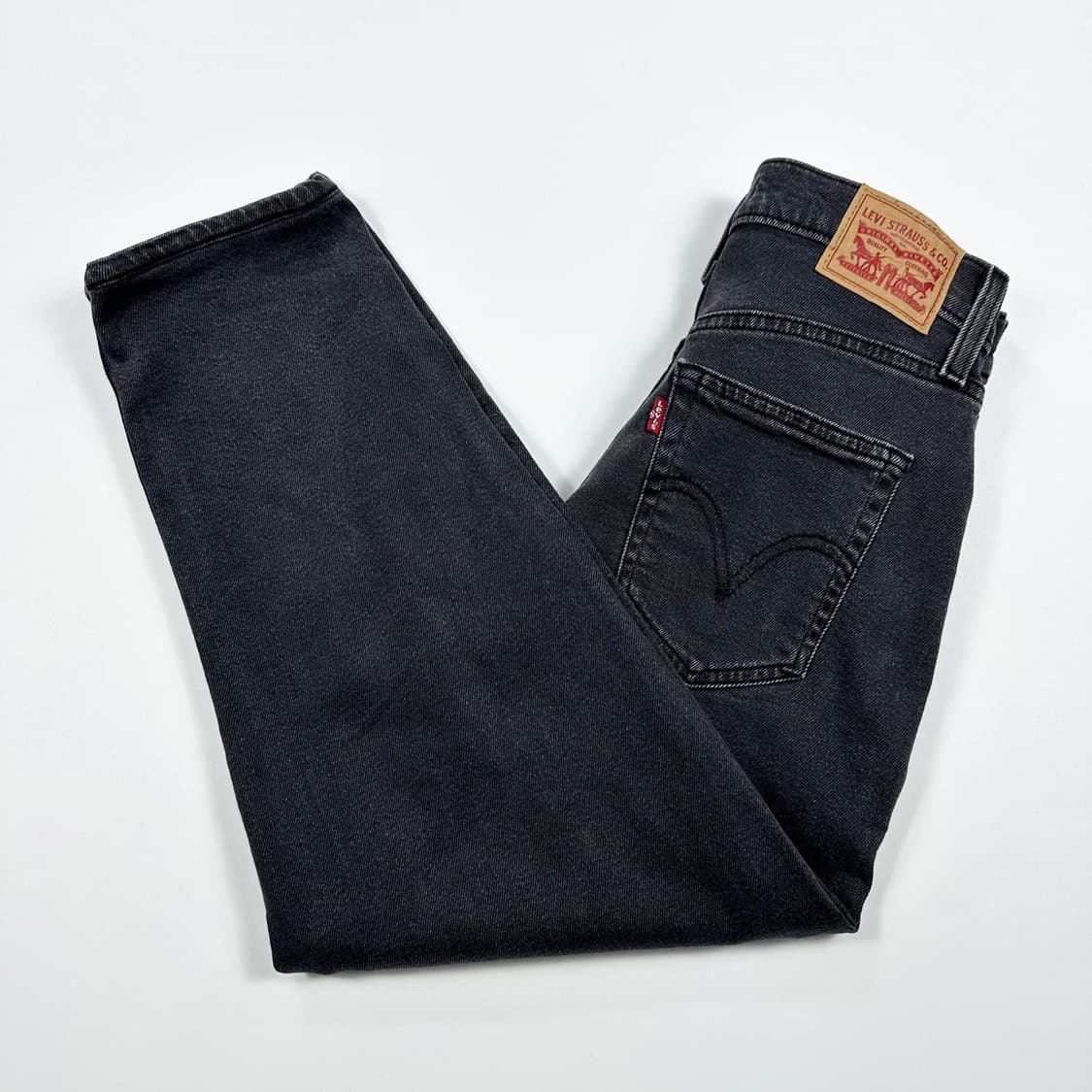 리바이스 오리지널 흑청 데님 팬츠 (28인치 여성추천) 상품이미지2