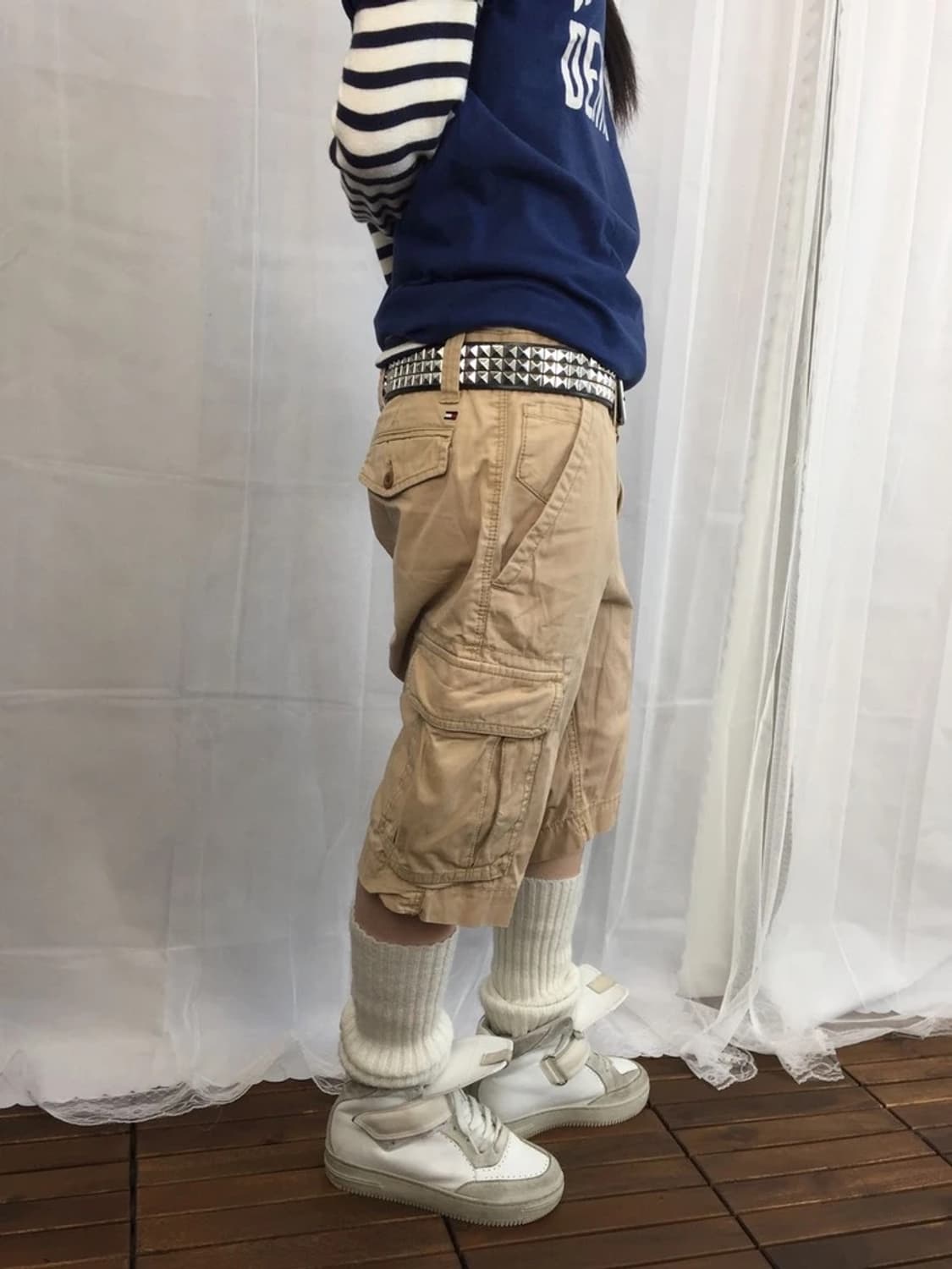 Tommy Hilfiger Beige Cargo Shorts 상품이미지3