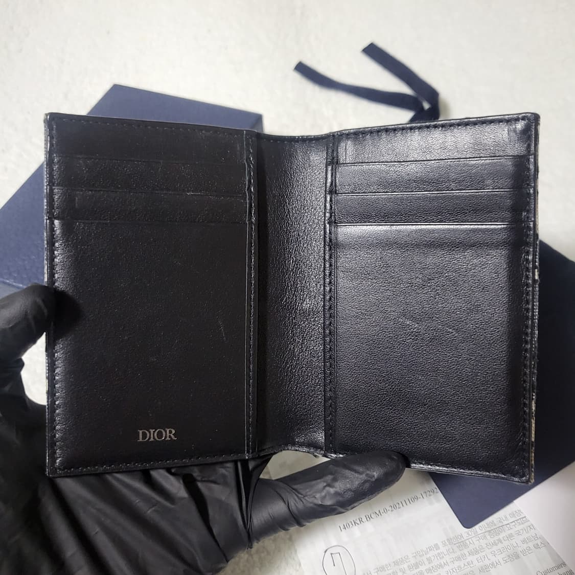 [인보이스/풀구성]디올 오블리크 오거나이저 카드지갑 상품이미지4