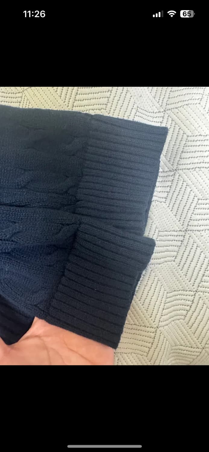 폴로 랄프로렌 케이블 니트집업 XL 상품이미지4