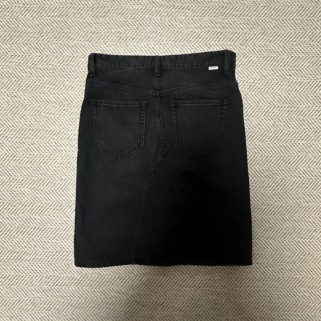 ISABEL MARANT etoile black denim skirt 상품이미지2
