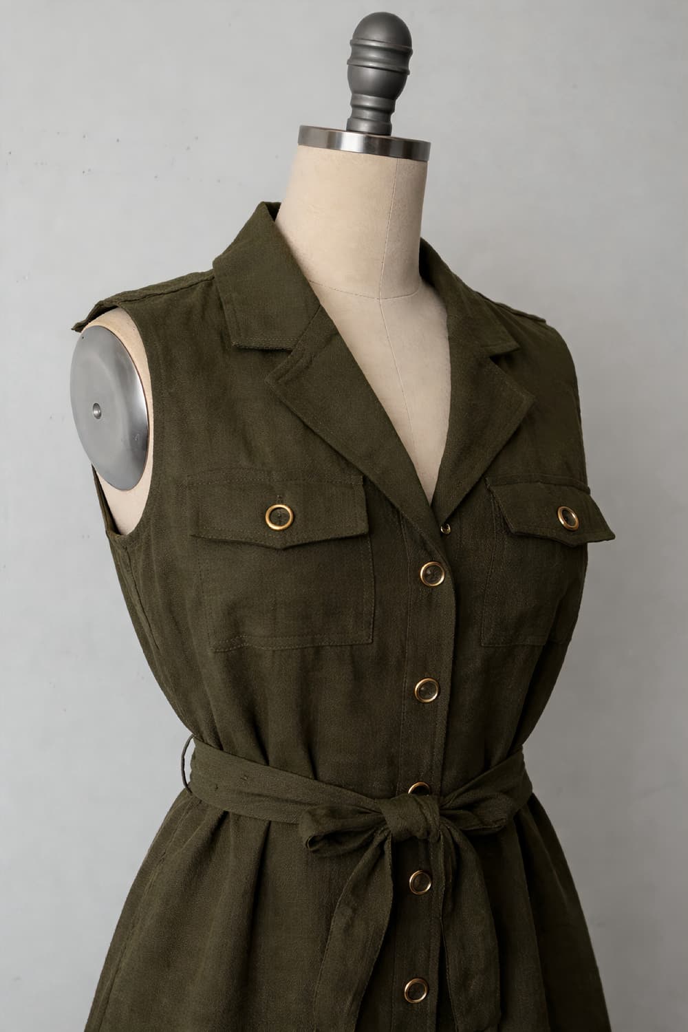 Japanese Vintage Olive Explorer Dress 상품이미지2