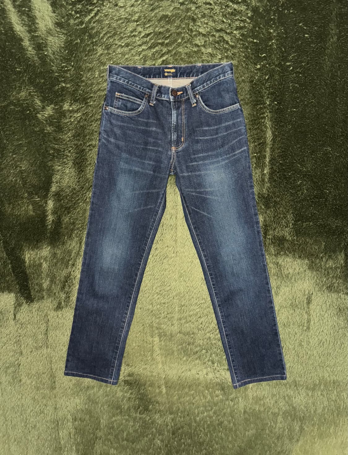 [28] Wrangler 랭글러 재팬 빈티지 워싱 데님 팬츠 인디고 상품이미지1