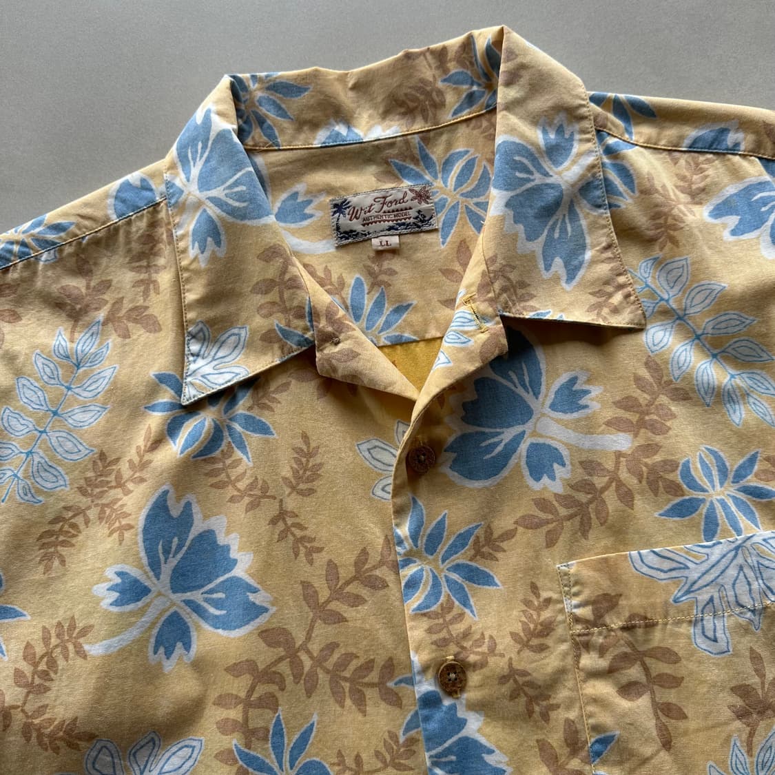 [XL]JPN 빈티지 알로하 하와이안 셔츠 상품이미지5