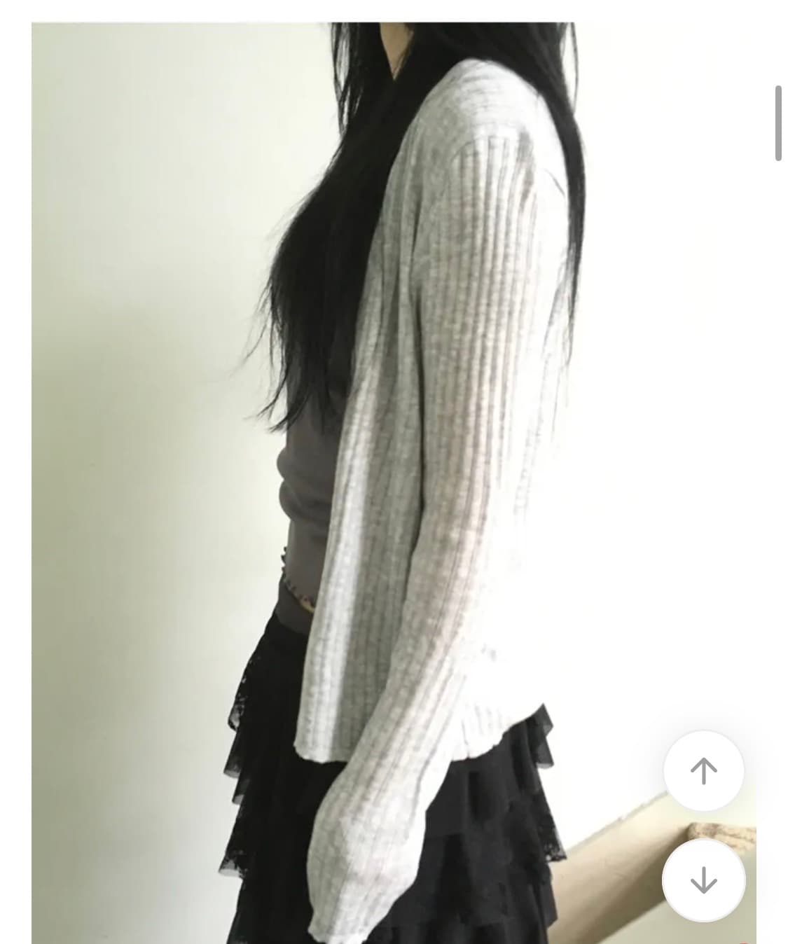 이즈이즈 롬 루즈 가디건 상품이미지2