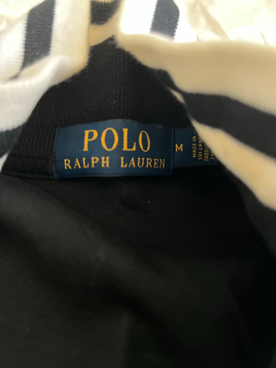 폴로 랄프로렌 블랙 레드포니 트랙 탑 집업 자켓 상품이미지5