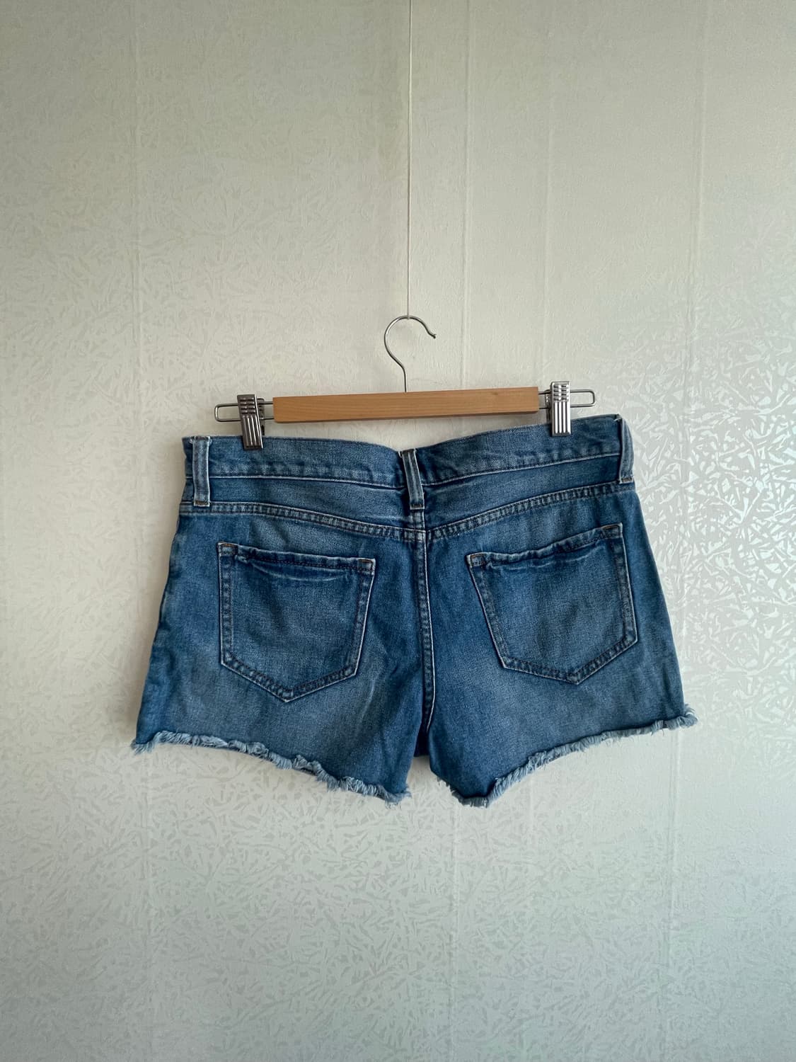 로우웨이스트  데님 미니 숏팬츠 M 상품이미지2