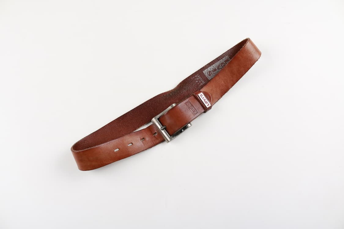 [24~28인치] 90's 리바이스 소가죽 벨트 상품이미지1