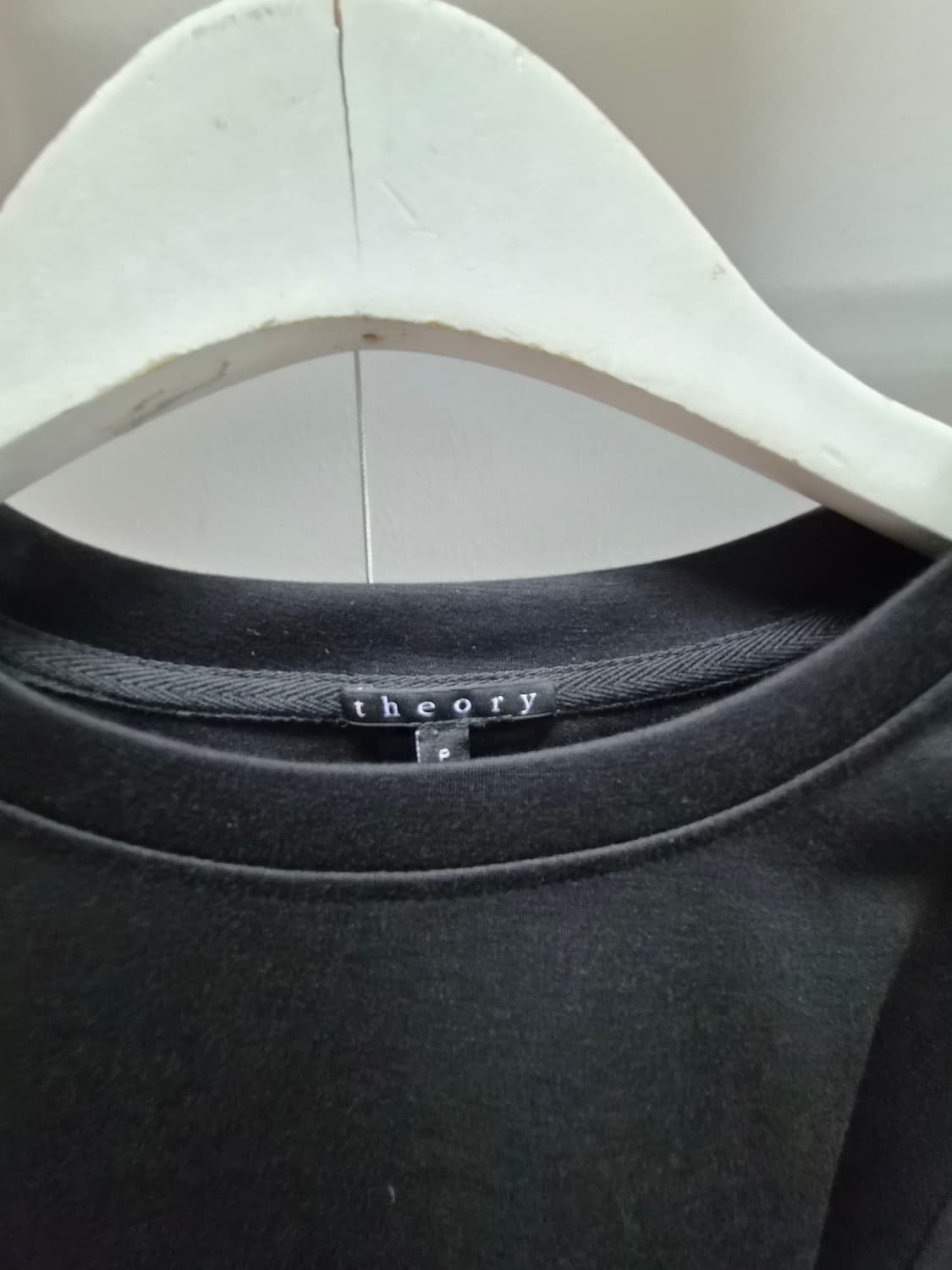 띠어리 리본꼬임 스판 맨투맨. 10month와이드팬츠 상품이미지5