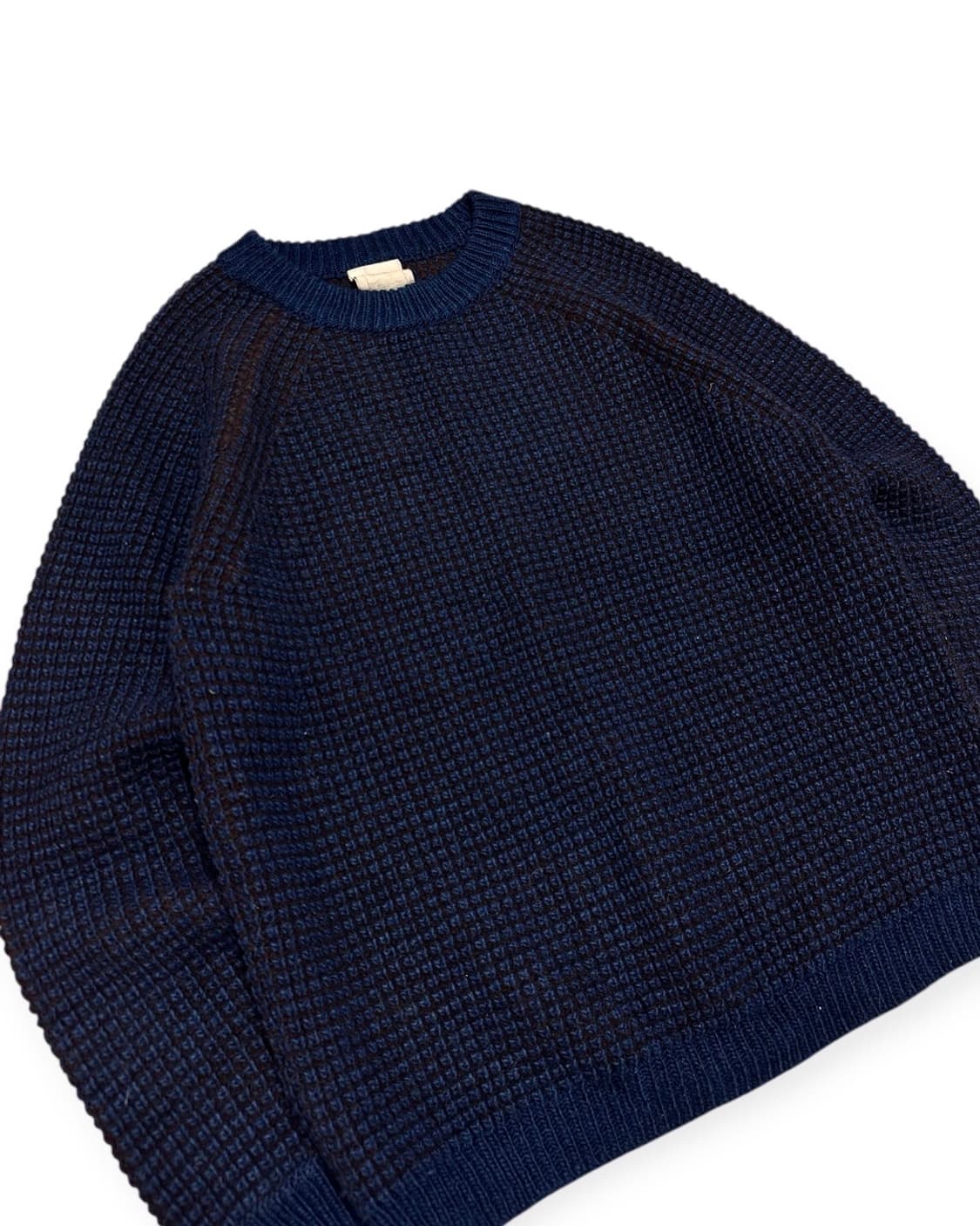 우영미 네이비 와플 니트 상품이미지4