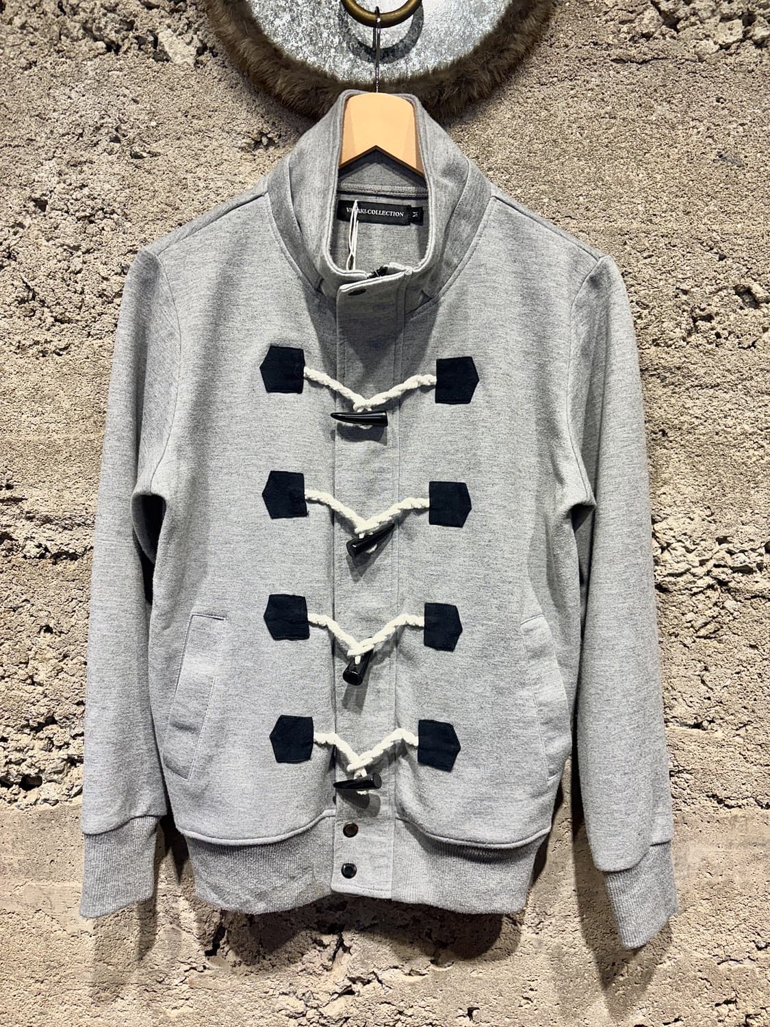 WARAKU COLLECTION 더플 스웻 자켓 / Grey 상품이미지1