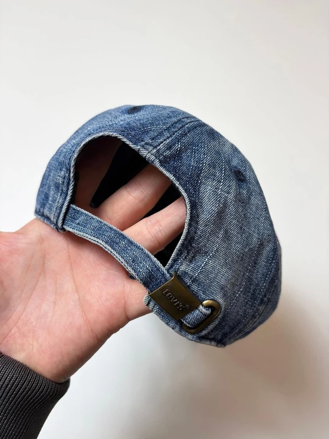 리바이스 00's 501 스티치 데님 볼캡 Q1486 상품이미지5