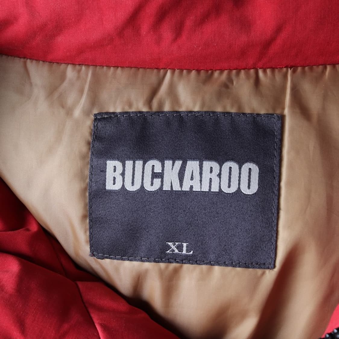 버커루 빈티지 아틱 덕다운 점퍼 레드 XL 상품이미지6