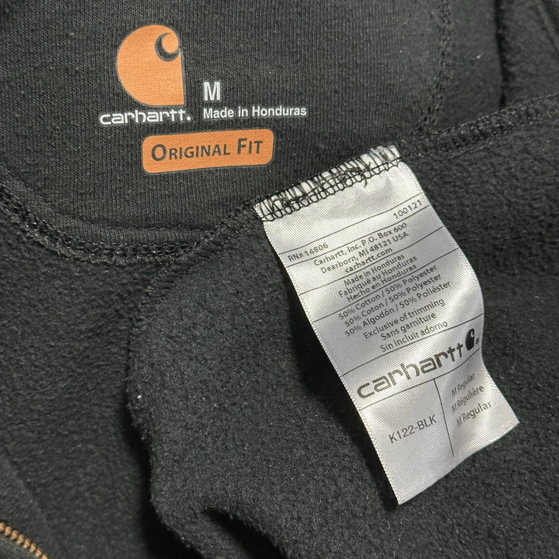 칼하트 미드웨이트 후드집업 상품이미지6