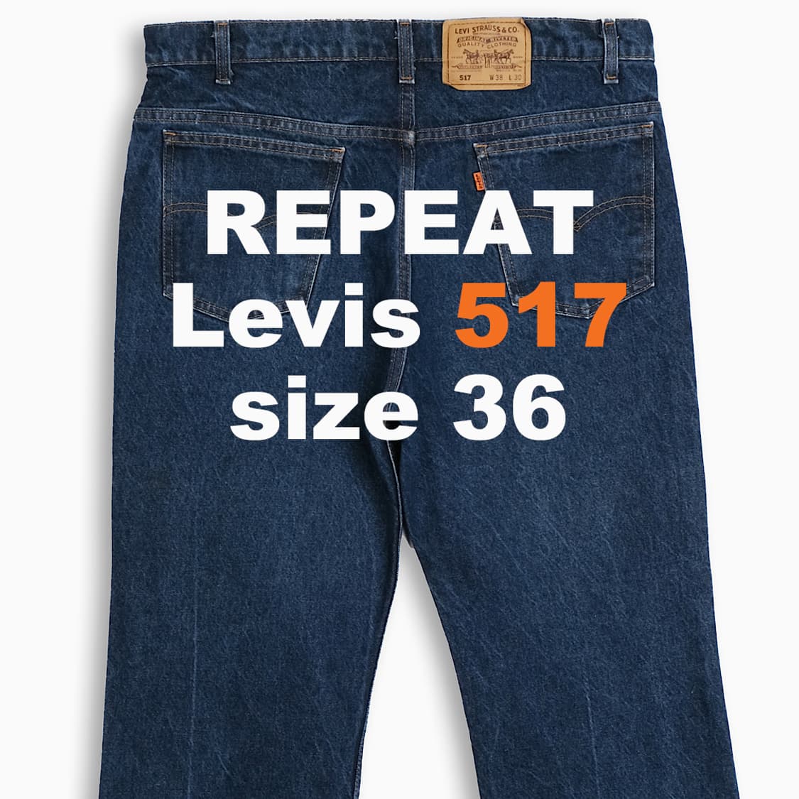 리바이스 517 오렌지탭 90s USA 36 인치 OR5173879 상품이미지1