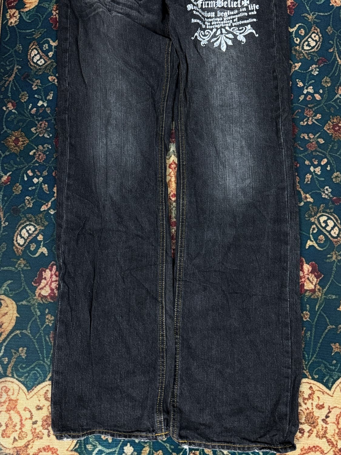 JPN Y2K LETTERING PANTS 3715 상품이미지3