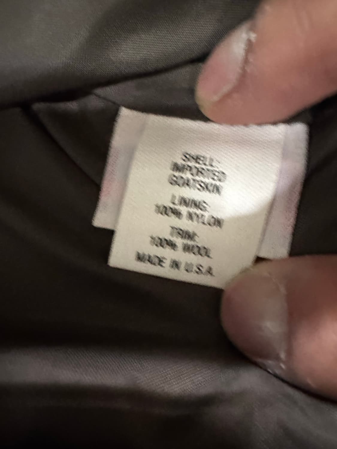 USA made)엘엘빈(llbean) A-2 레더자켓 46 상품이미지8