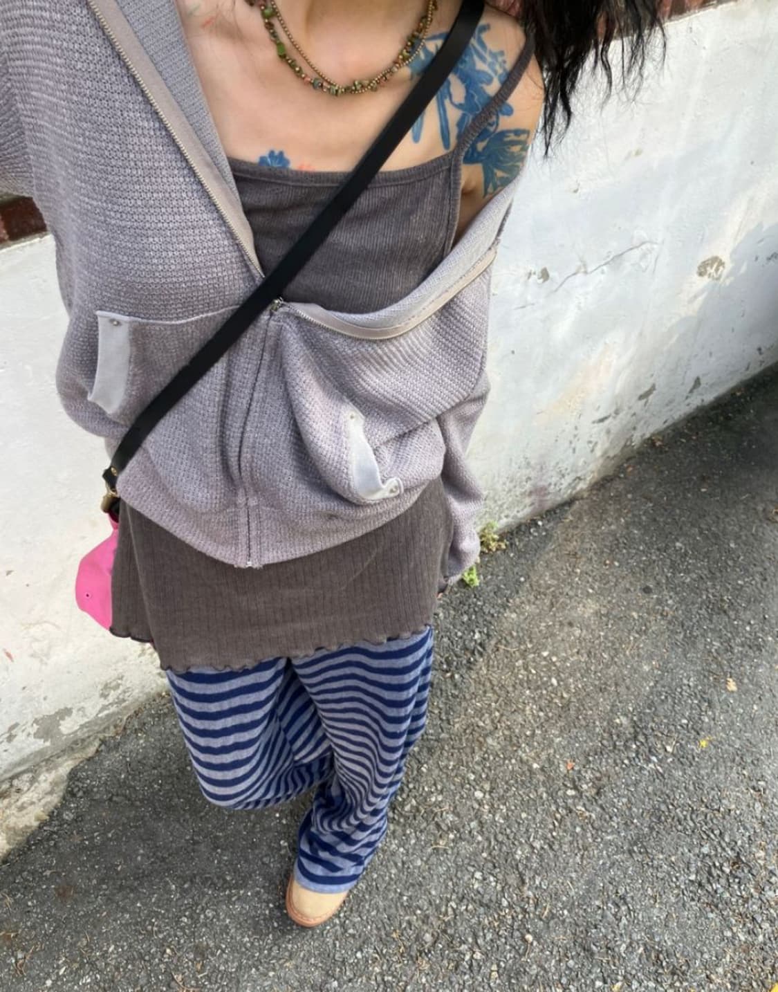 모래하우스 루즈 펀치 롱나시 브라운 상품이미지5