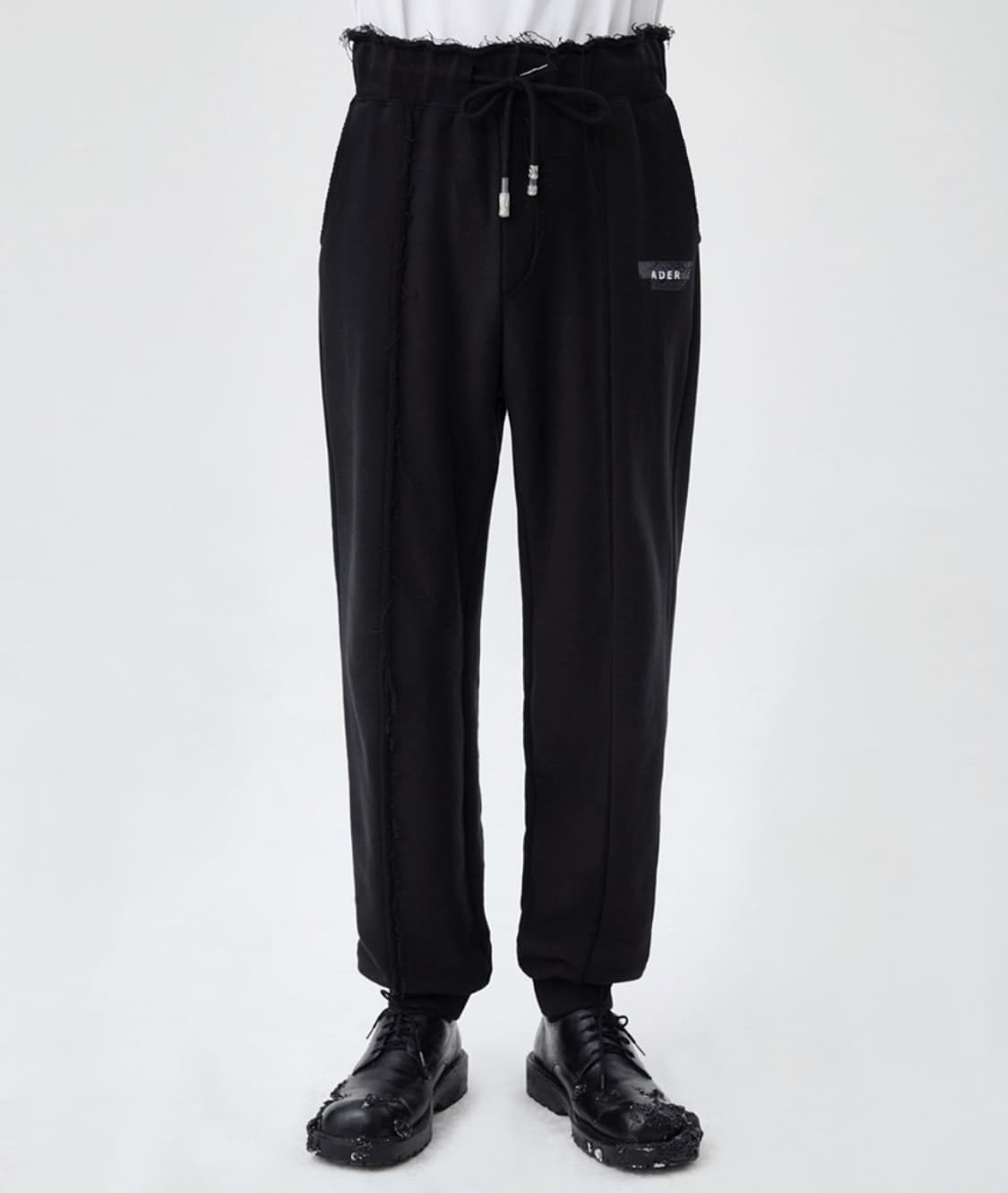 [A4]아더에러 덕트 테이프 스웻팬츠 블랙 상품이미지6