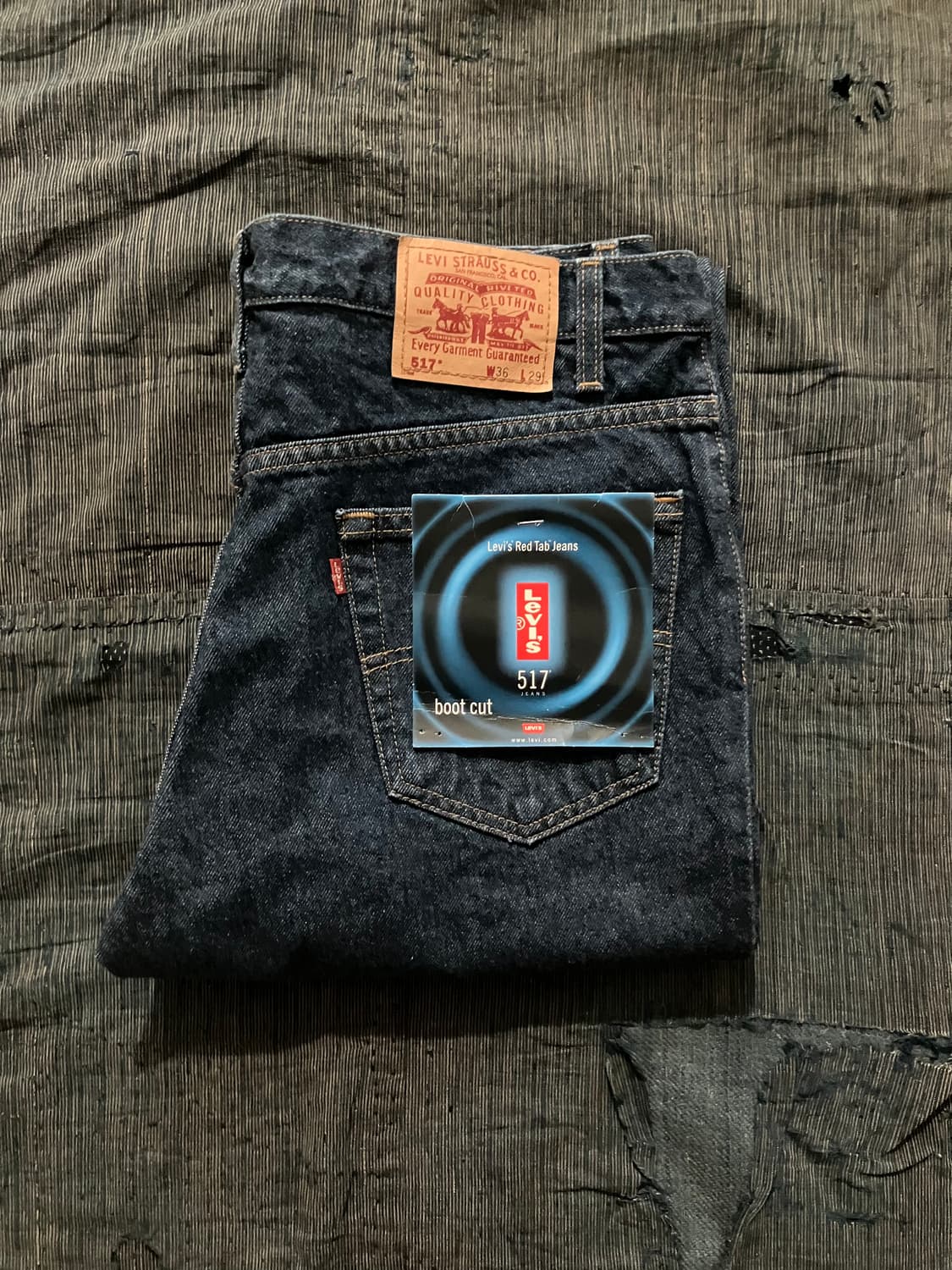 데드스탁 90s 빈티지 리바이스 517 부츠컷 데님 팬츠 상품이미지1
