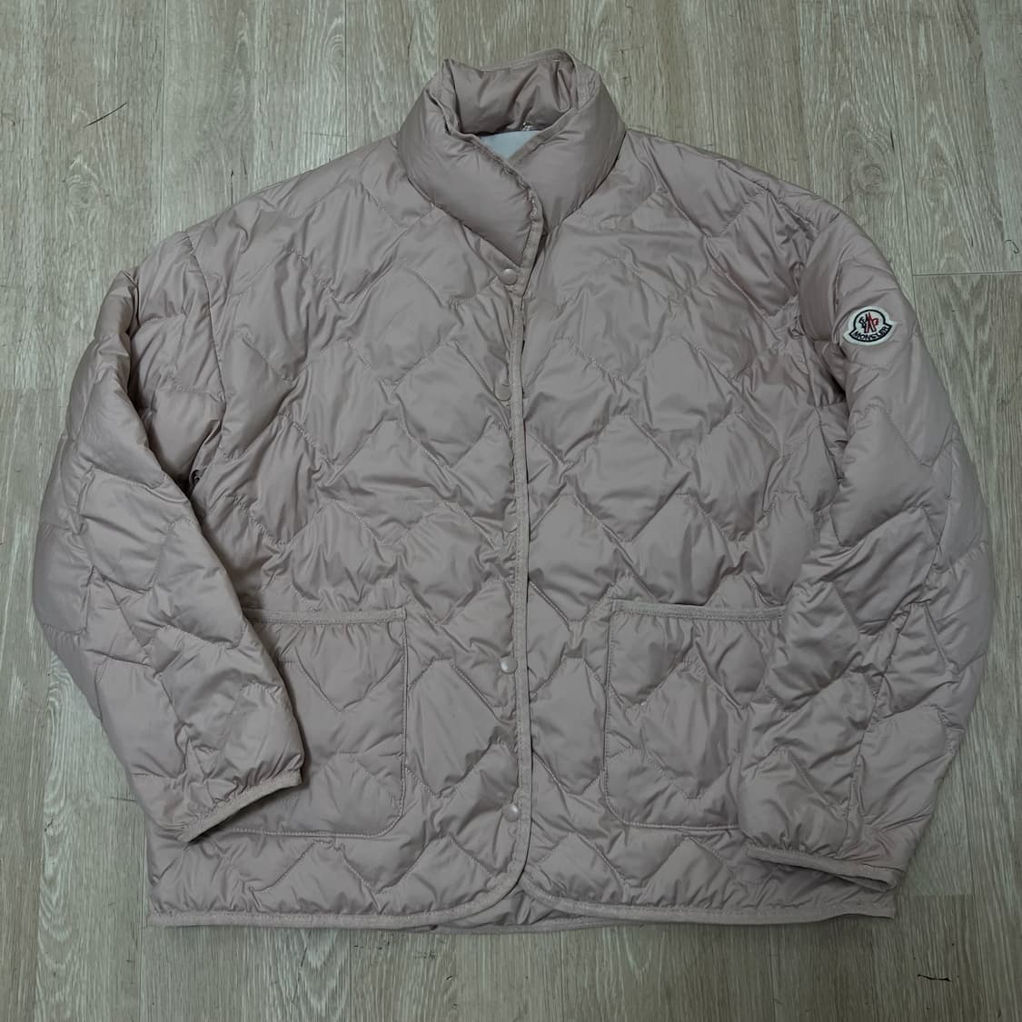 몽클레어 여성 와펜 퀼티드 패딩 점퍼 L/100 상품이미지1