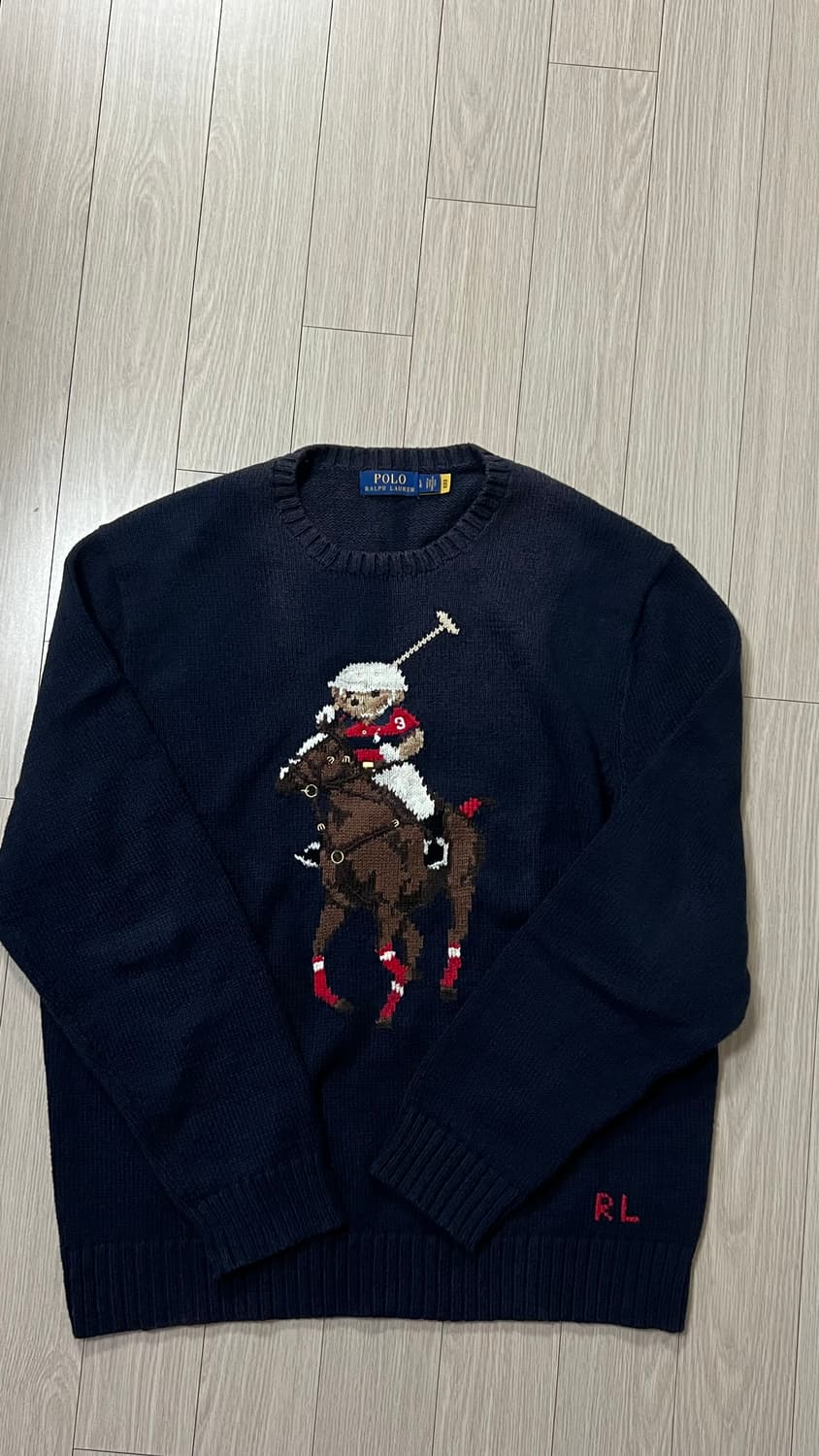 폴로 랄프로렌 네이비 니트 상품이미지1