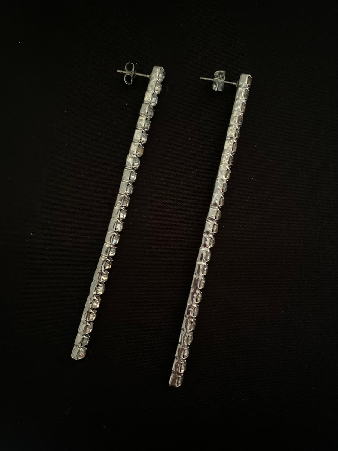 큐빅 롱 드롭 귀걸이 상품이미지2