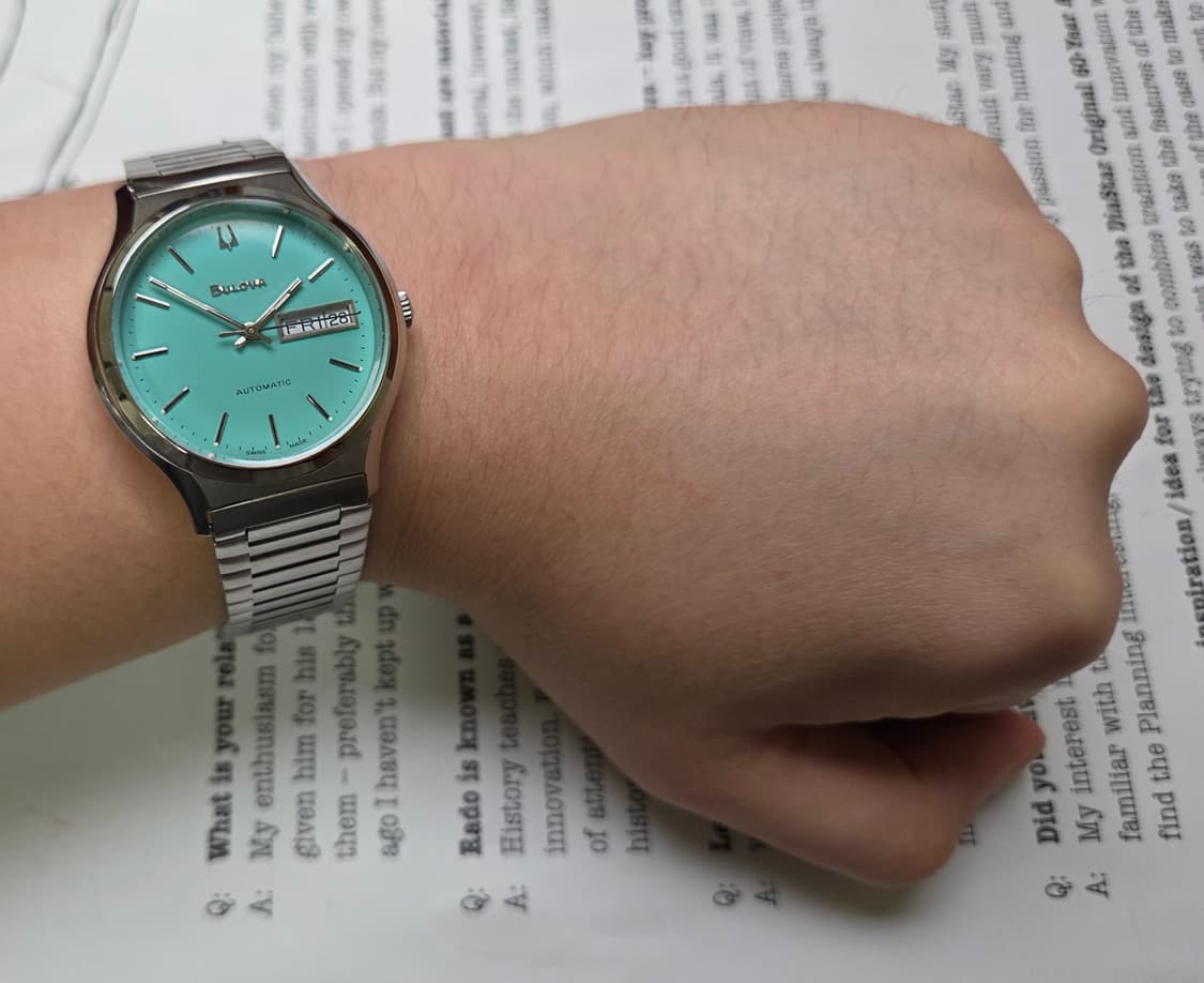 빈티지 부로바 데이데이트 민트 뻐뻐시 브레이슬릿 ver. 상품이미지9