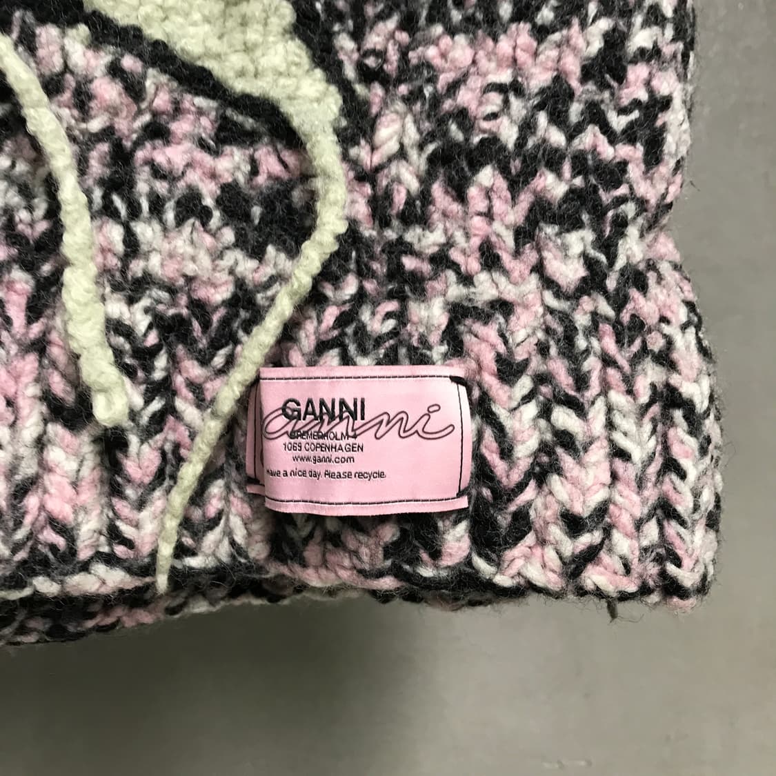 가니 로고 니트 베스트 0(W) 상품이미지3