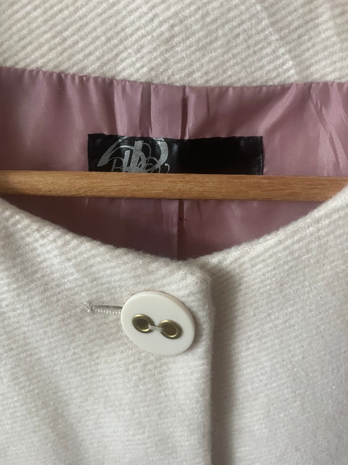 모리걸 빈티지 퍼 아이보리 코트🤍 상품이미지3