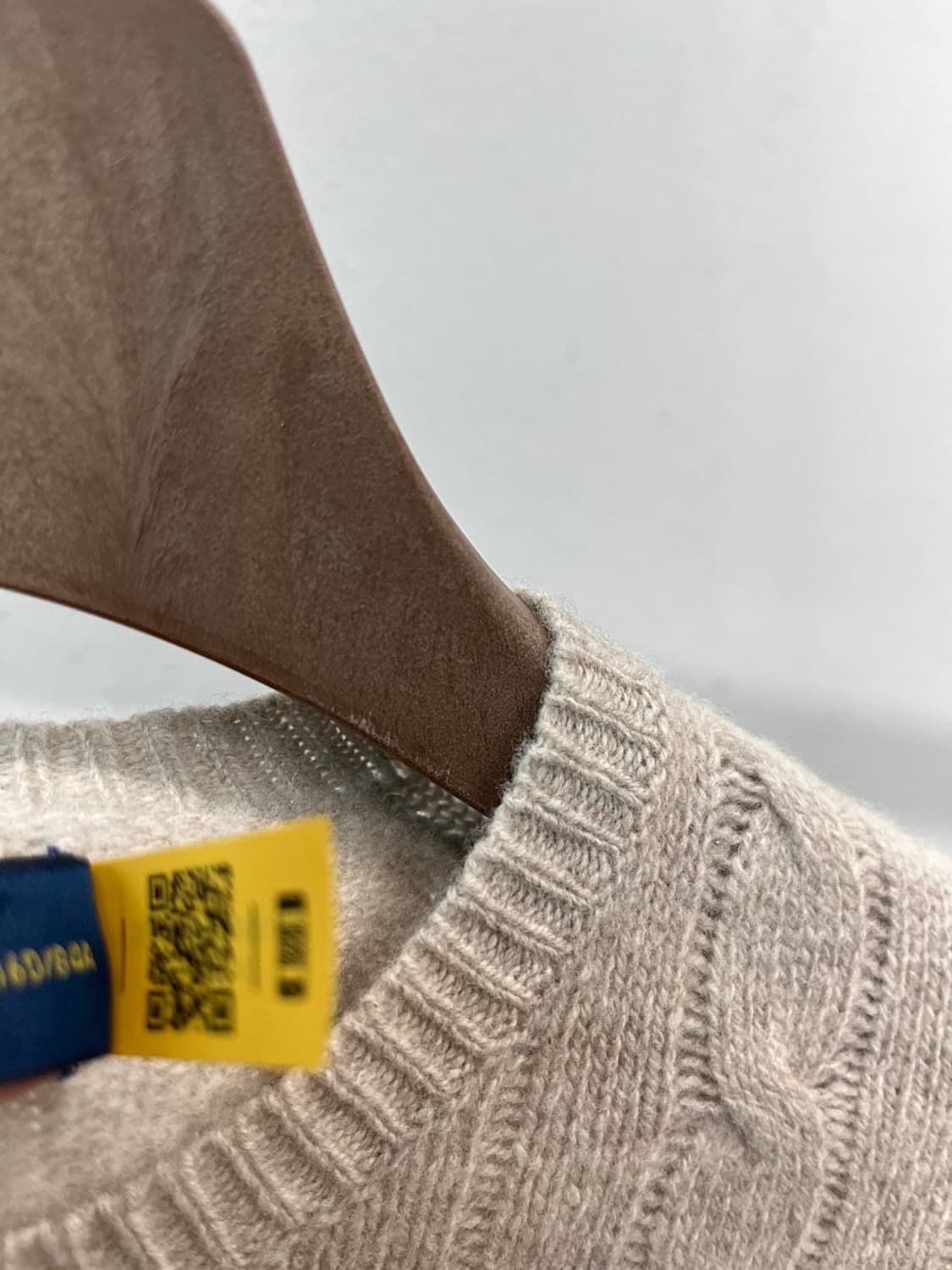 여) 폴로 신형 캐시미어 케이블 니트  상품이미지6