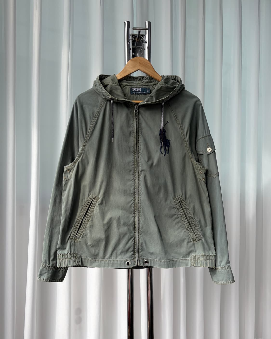 [L]폴로 랄프로렌 빅포니 코튼 후드 자켓 상품이미지3