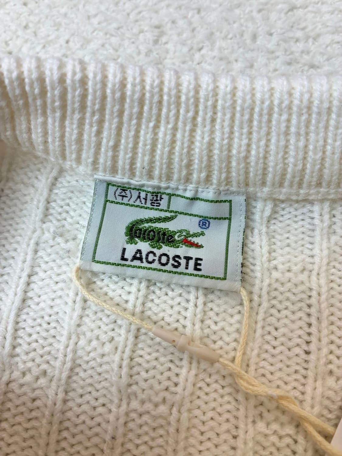 라코스테 90's 스웨터 로고 니트 PN6095 상품이미지6