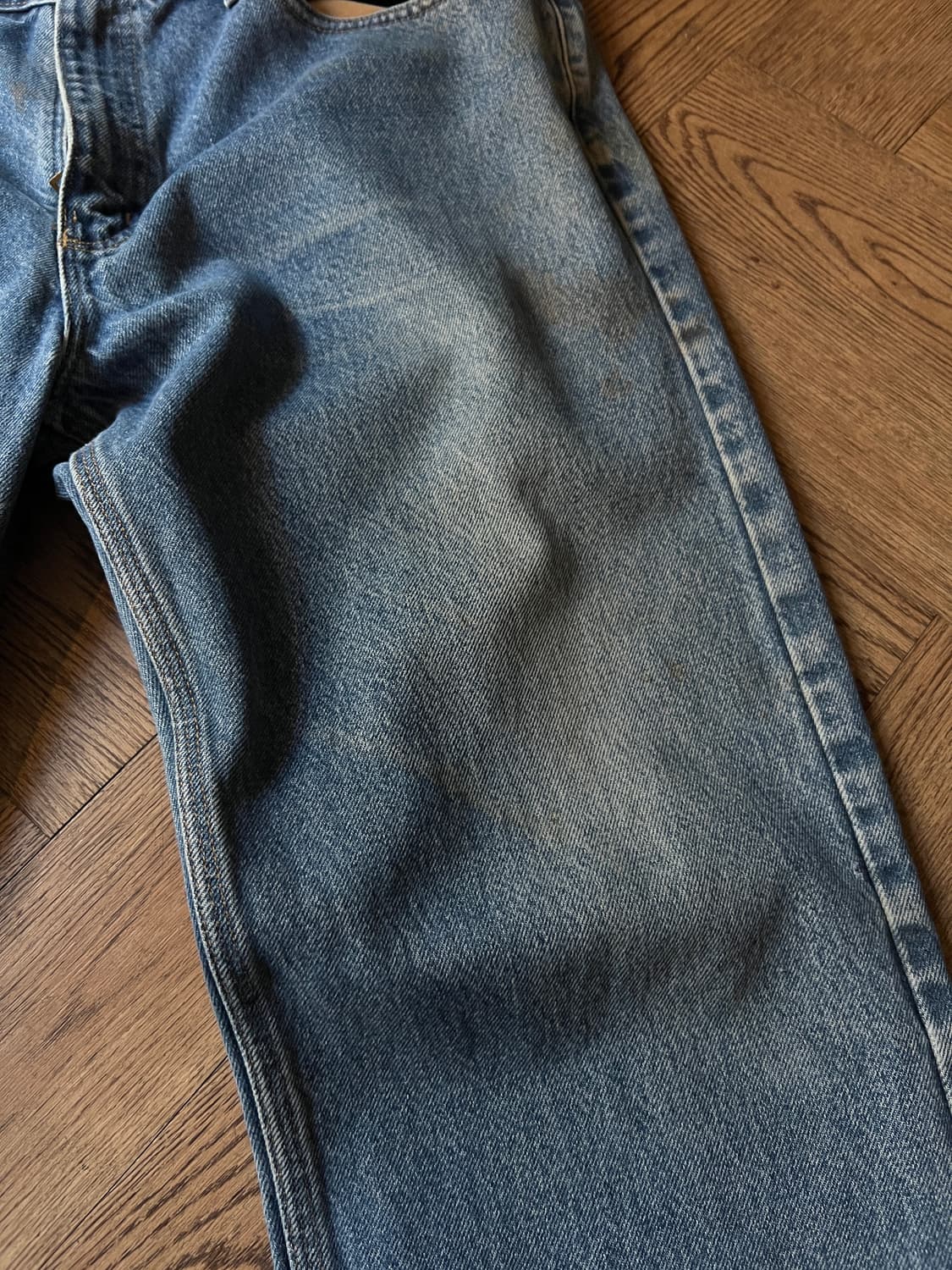 [38]칼하트 USA 빈티지 워싱 워크 데님 팬츠 상품이미지5