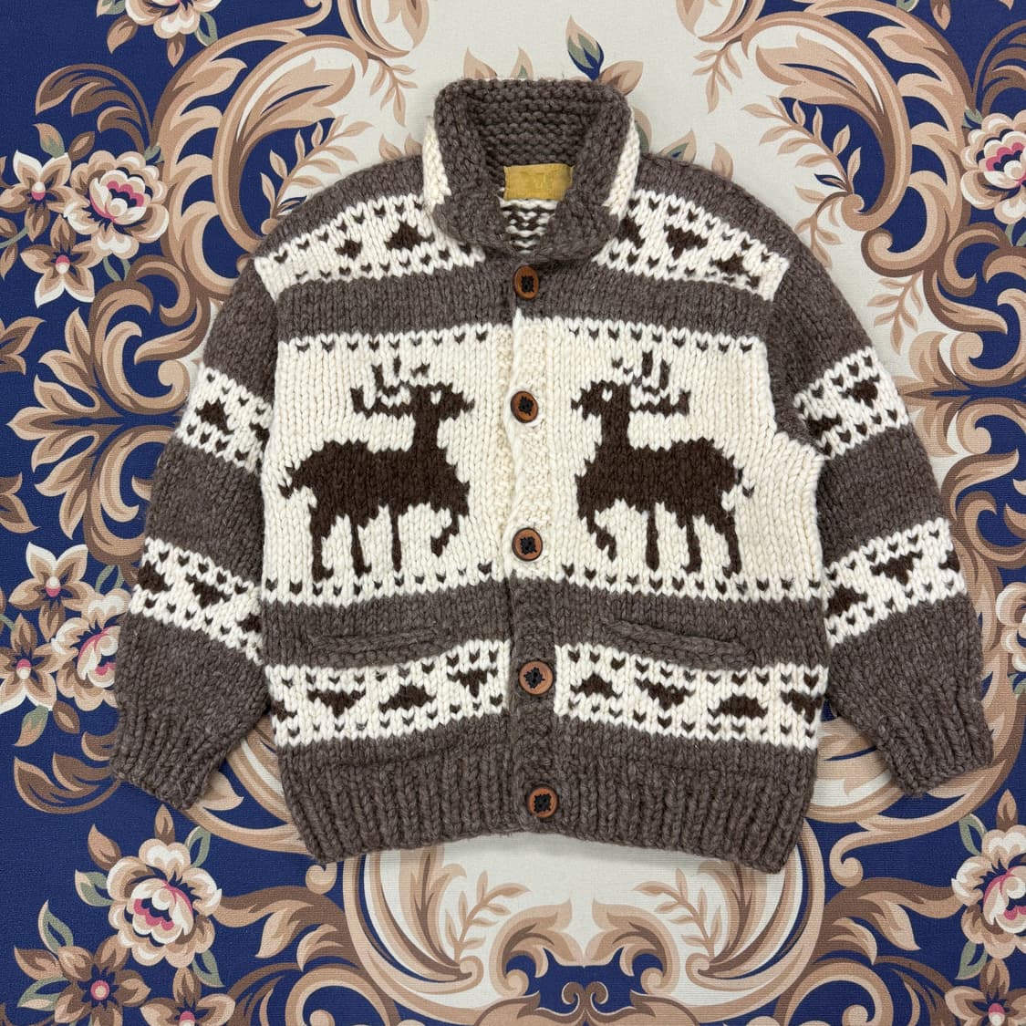 (L)VTG 캐나다 코위찬 자켓(made in canada) 상품이미지1