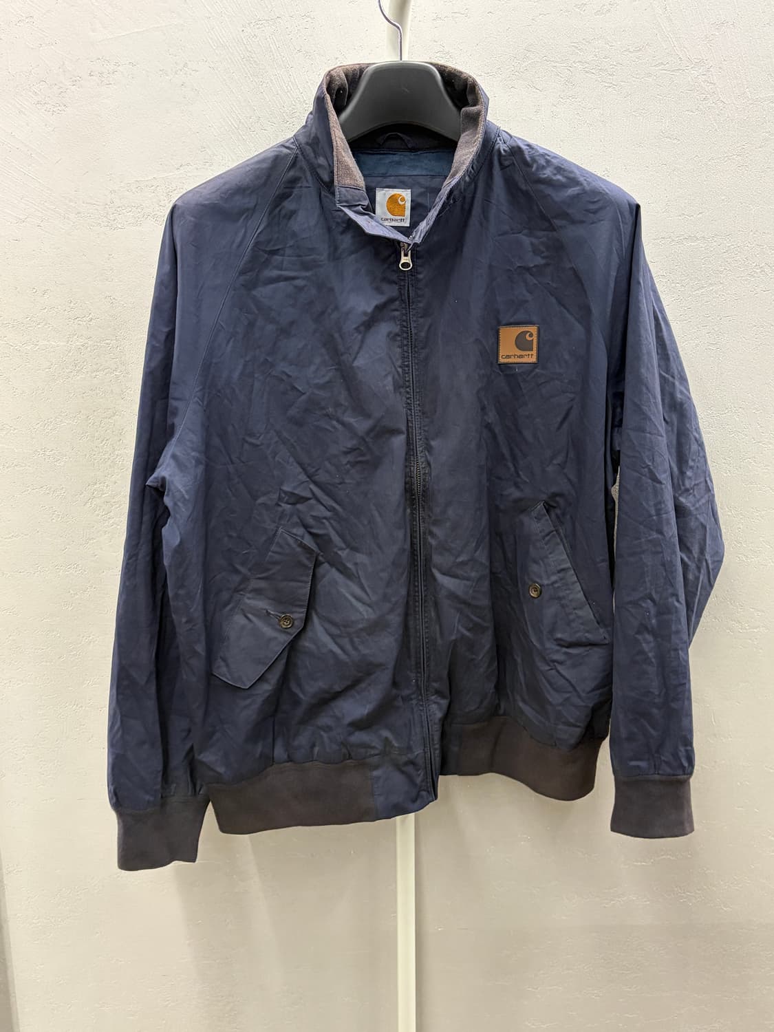 칼하트 트랙 윈드 브레이커 네이비 F 상품이미지2