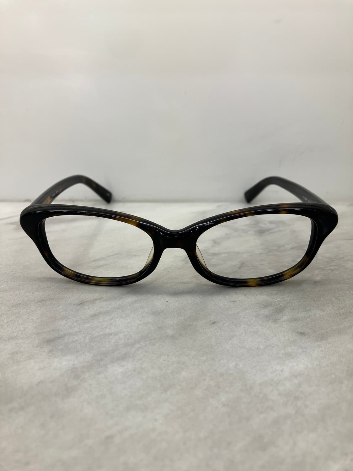 B37 빅터앤롤프 VIKTOR&ROLF 레오파드 슬림 오벌 뿔테 안경 상품이미지6