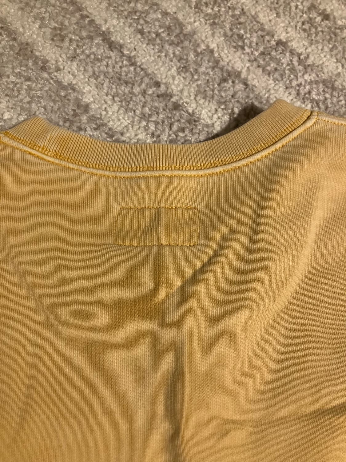 슈프림 옐로우 올드잉글리쉬 맨투맨 m 상품이미지8