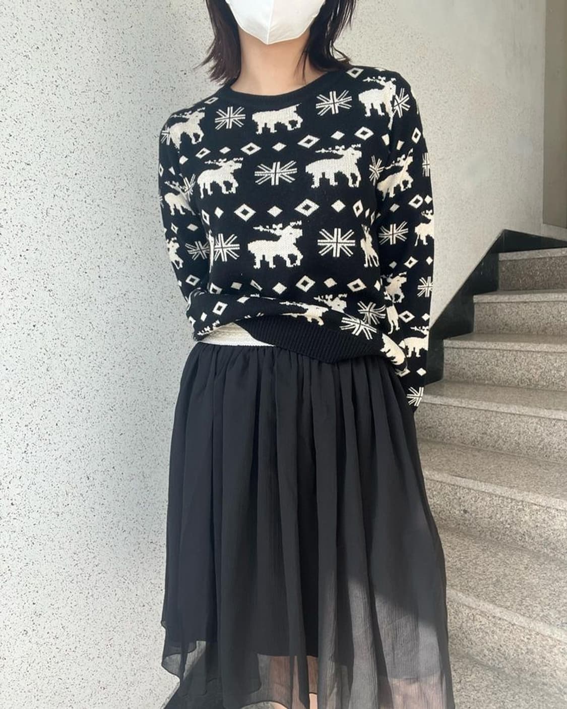 블략 샤 스커트 상품이미지5