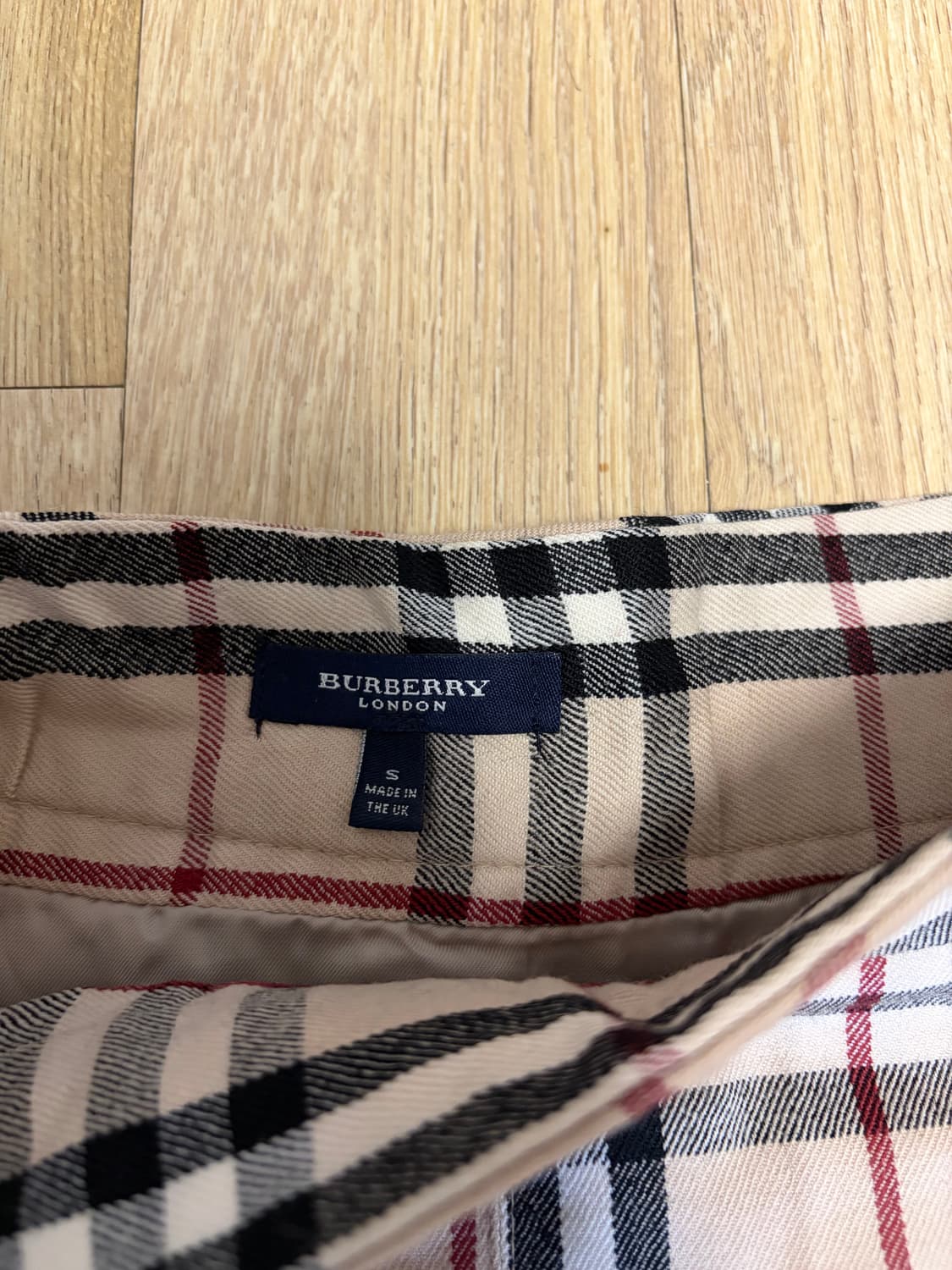 버버리 정품 00s 체크 테니스스커트 25 상품이미지2