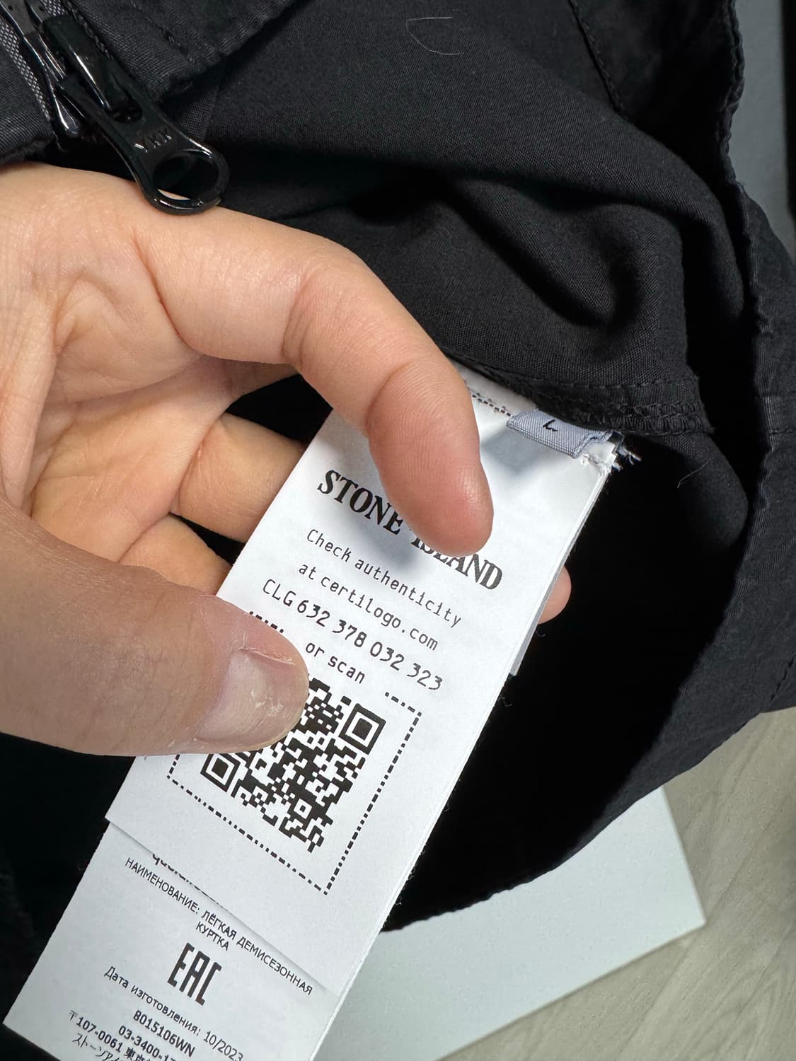 스톤아일랜드 24ss 후드자켓 올드트리트먼트 L 상품이미지5