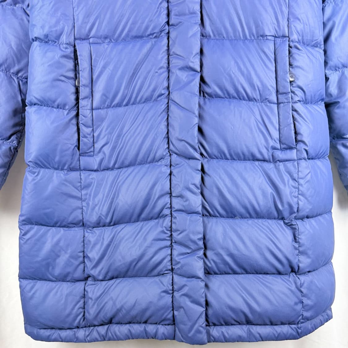 (85) 노스페이스 우먼스 600필 경량 구스다운 롱패딩 네이비 상품이미지4