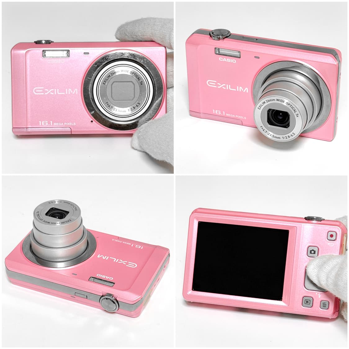 카시오 엑슬림 ZS6 / Z28 베이비핑크 빈티지디카 상품이미지3