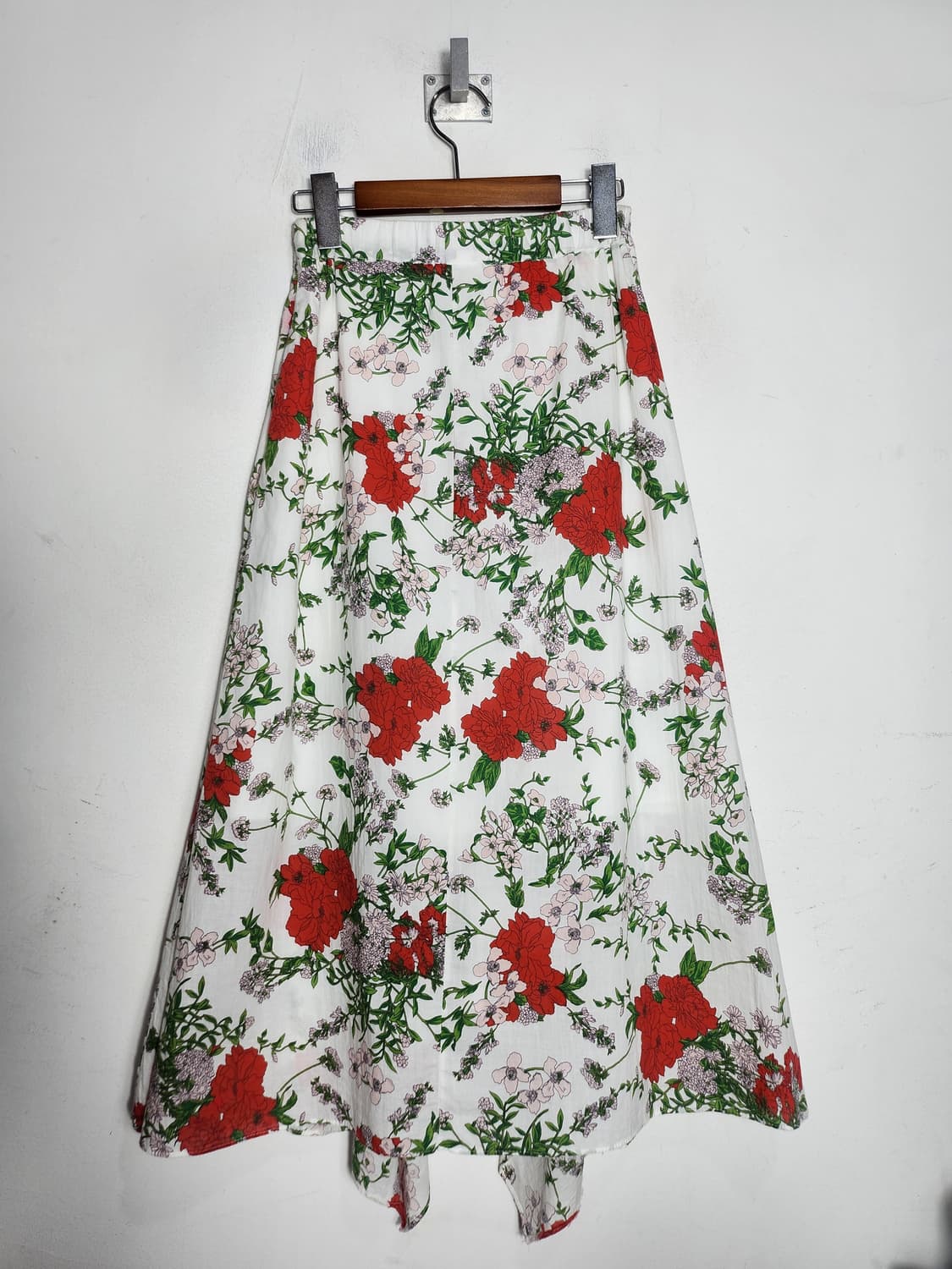 벨어썸 플라워 언밸런스 롱 스커트 상품이미지6