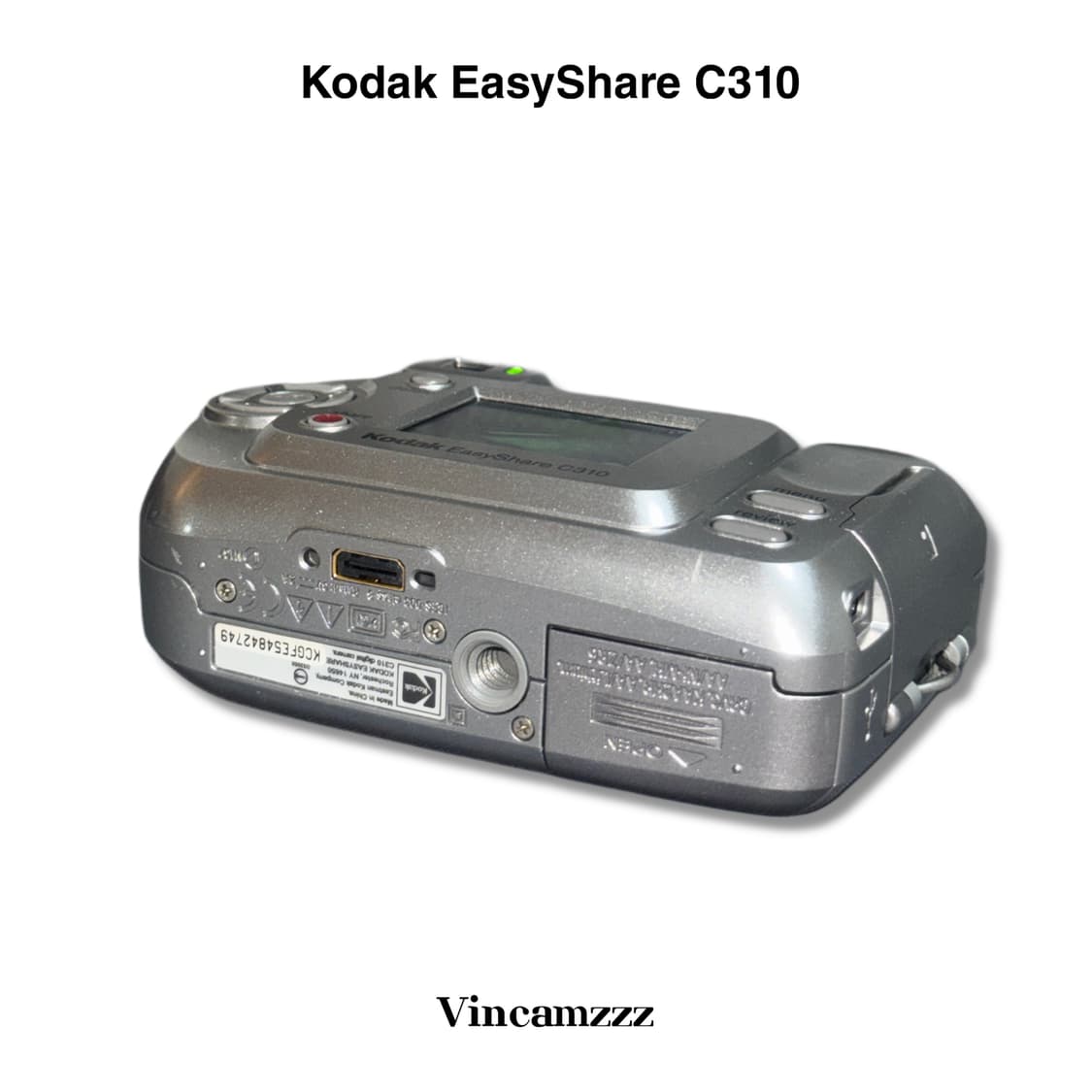 Kodak 코닥 EasyShare 이지쉐어 C310 디지털 카메라 상품이미지6