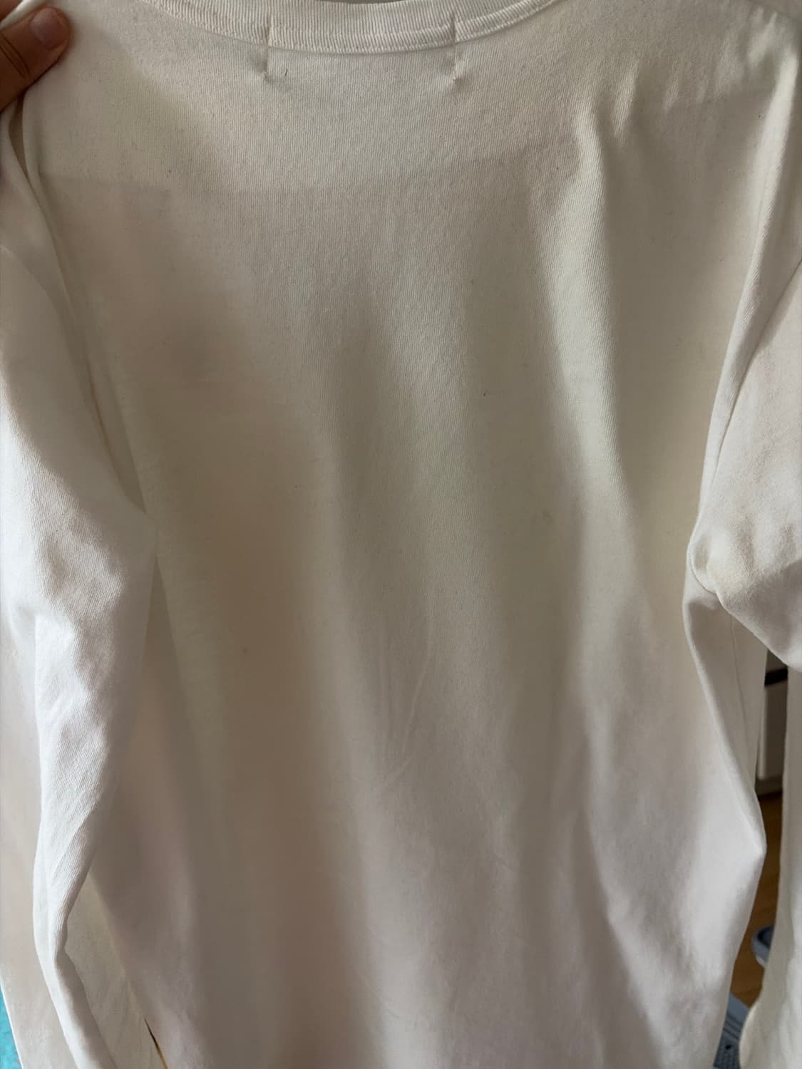 꼼데가르송 롱슬리브 하얀색 팔아요 상품이미지4