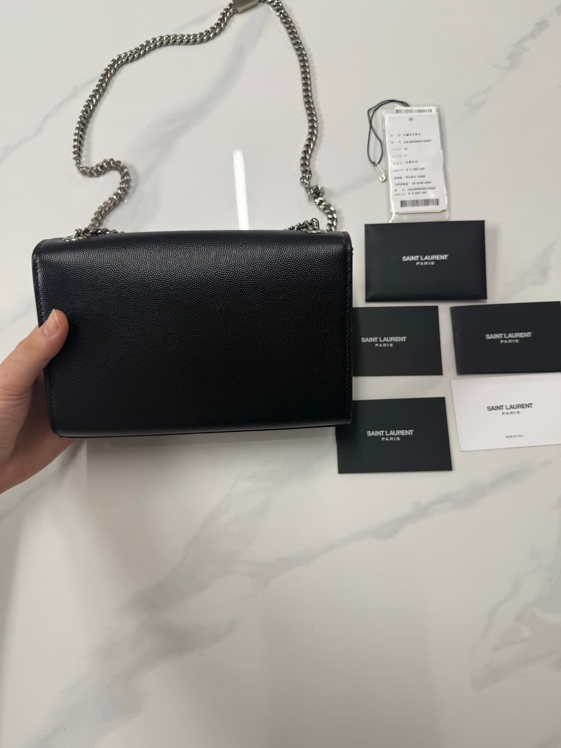 입생로랑 테슬 사첼 크로스백(정품) 상품이미지3