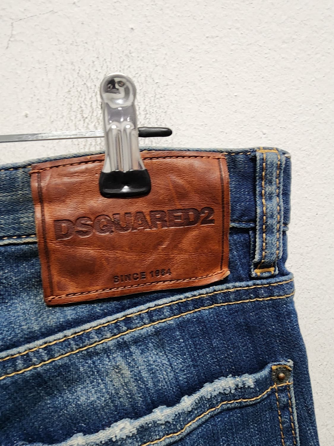 디스퀘어드2 데미지진 패치워크 청바지 상품이미지5