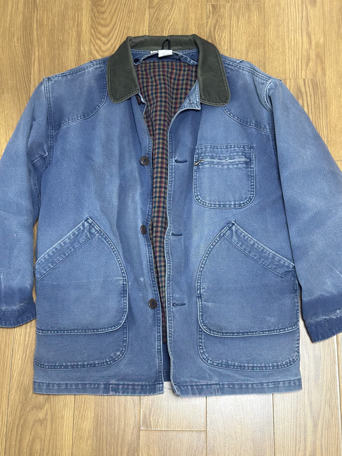 엘엘빈 초어자켓 헌팅자켓 빈티지 블루 상품이미지1